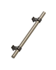 Bond Handtag - Antik Brun / Borstad Mässing