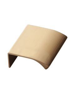 Edge Straight Profilhandtag - Borstad Mässing - Furnipart