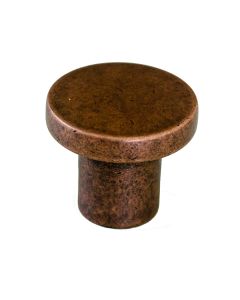 Dial Knopp - Antik Koppar