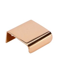 Lip Profilhandtag - Polerad Koppar 