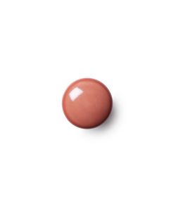 Plain Porslinsknopp / Krok - Terracotta - Anne Black