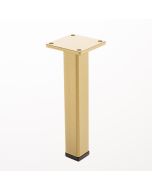 Bosse Straight C Möbelben - Mässing - 120 mm