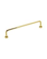Lounge Handtag - Polerad Mässing - 160 mm - Furnipart