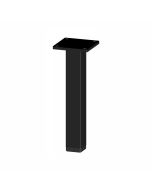 Bosse Straight C Möbelben - Svart - 120 mm